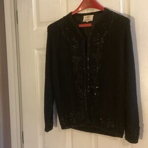 Elegant Black Women's Sweater